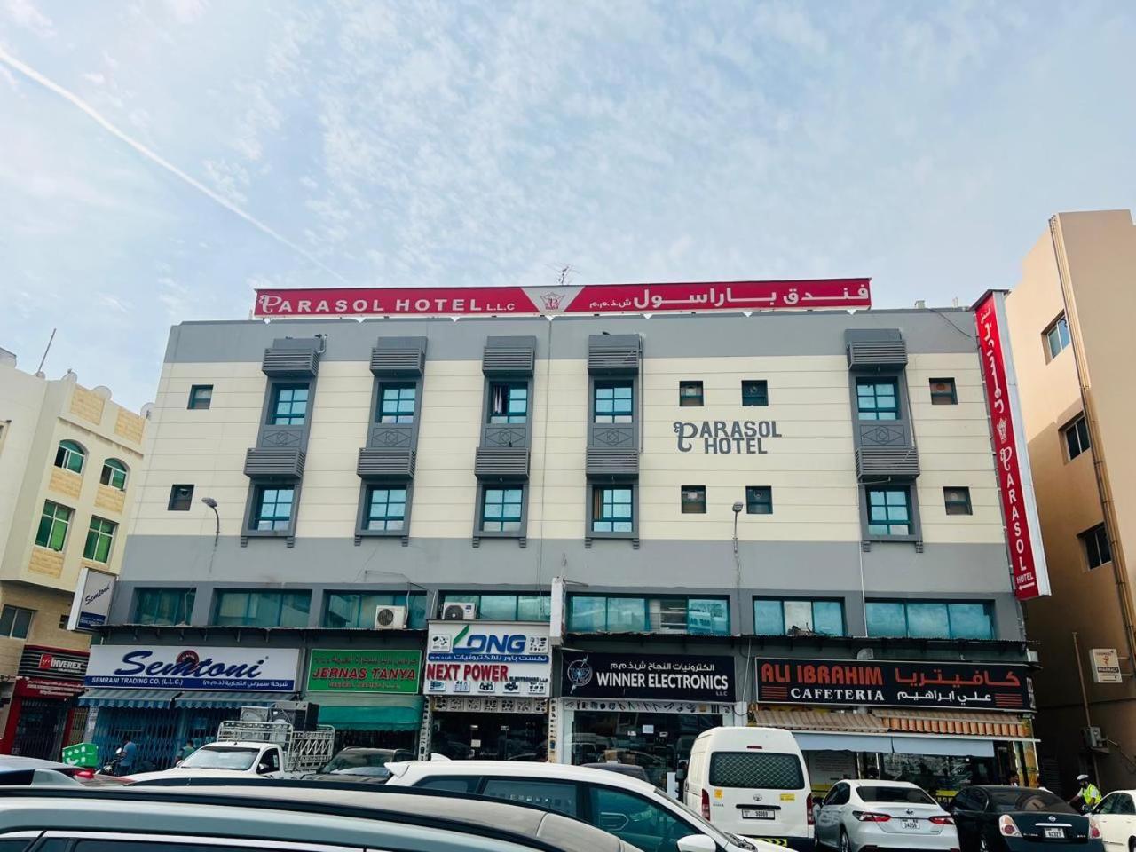 Parasol Hotel Dubaj Kültér fotó