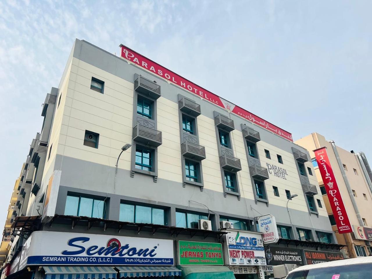 Parasol Hotel Dubaj Kültér fotó