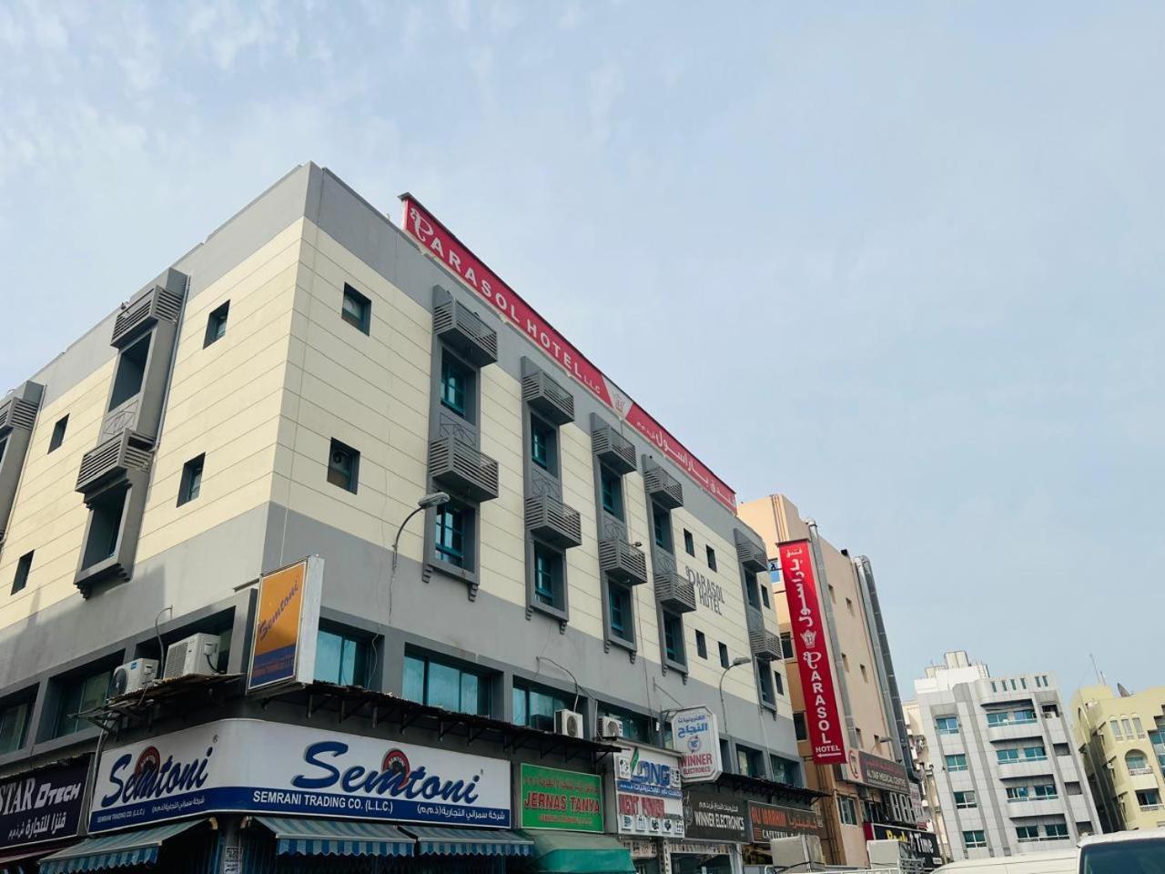 Parasol Hotel Dubaj Kültér fotó